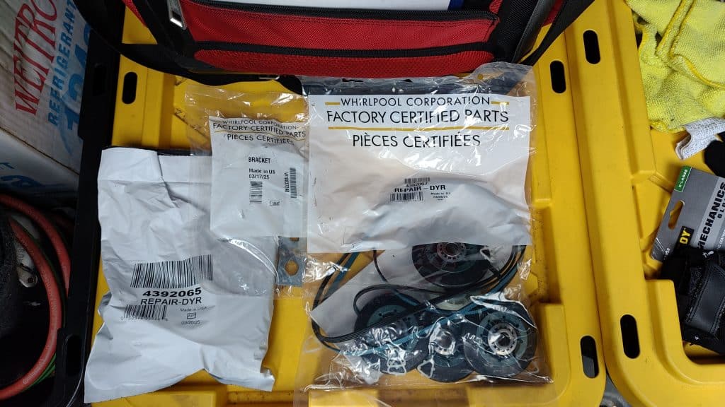 genuine whirlpool dryer parts made in usa