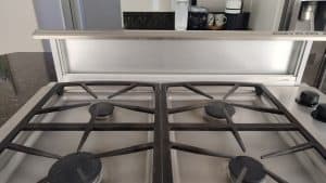 Vent hood without filter cover