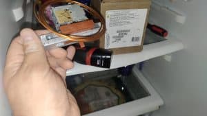 OEM Whirlpool thermostat in box