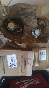 Bosch dishwasher new OEM parts: drain and diverter