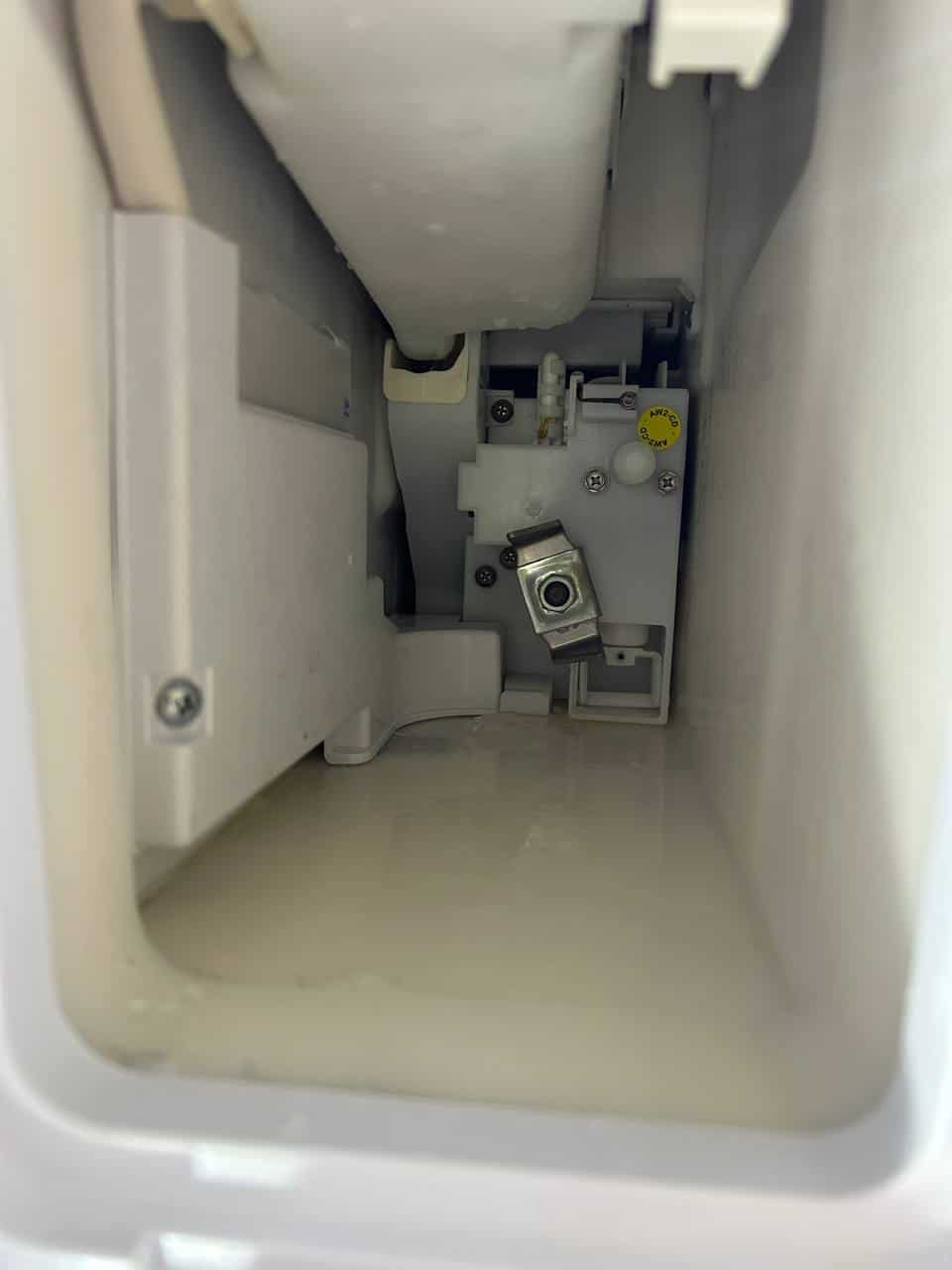 Samsung ice maker no wall guide gap