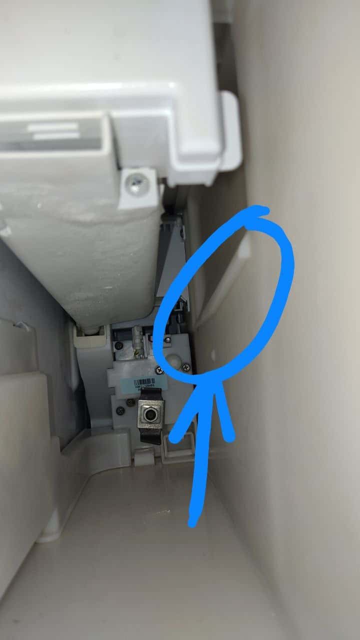 Samsung wall guide highlighted