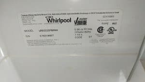 whirlpool-refrigerator-model-wrb322dmbm00-label-inside-fridge-vancouver-wa