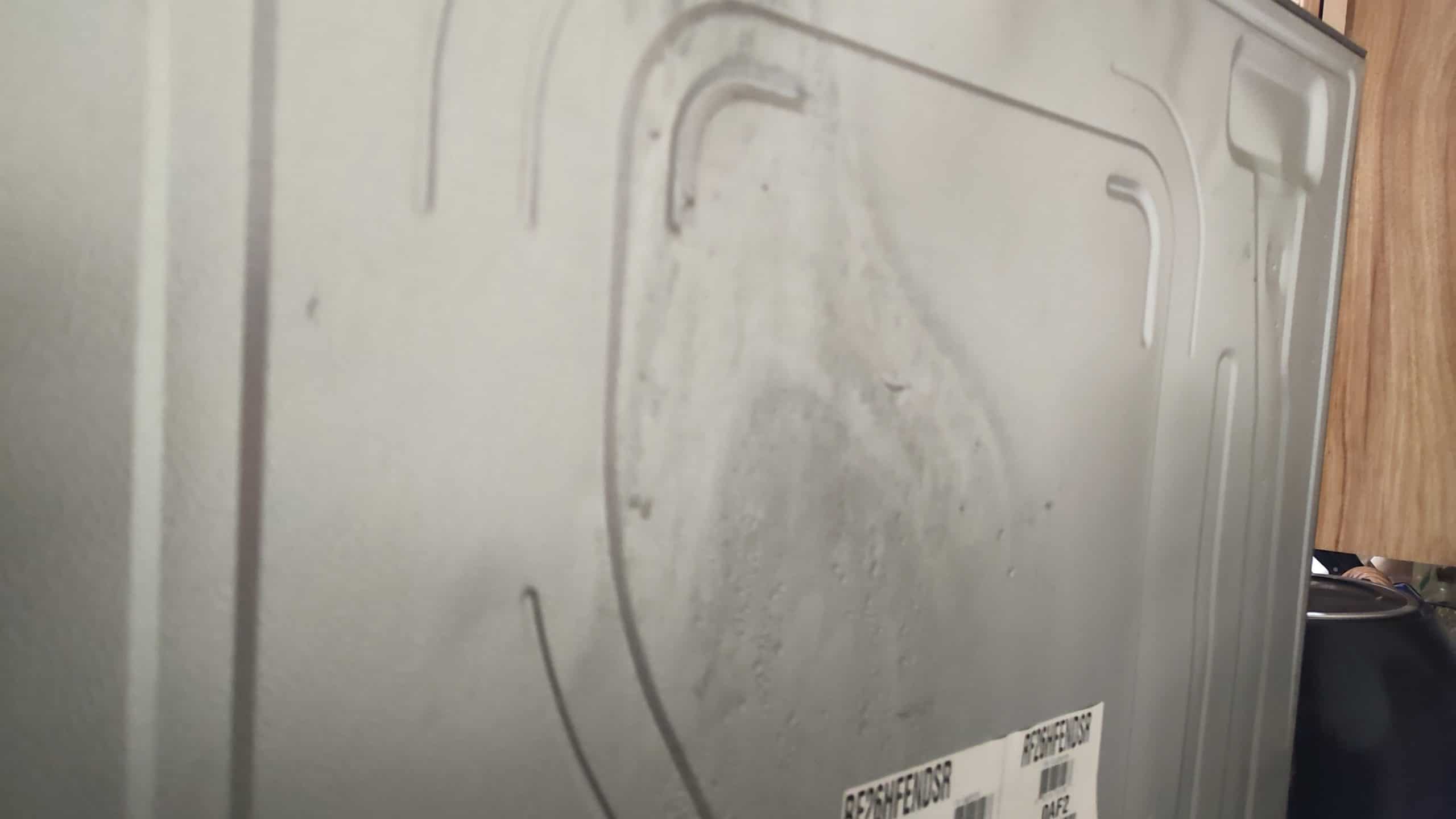 Samsung refrigerator defrost system problem condensation back panel