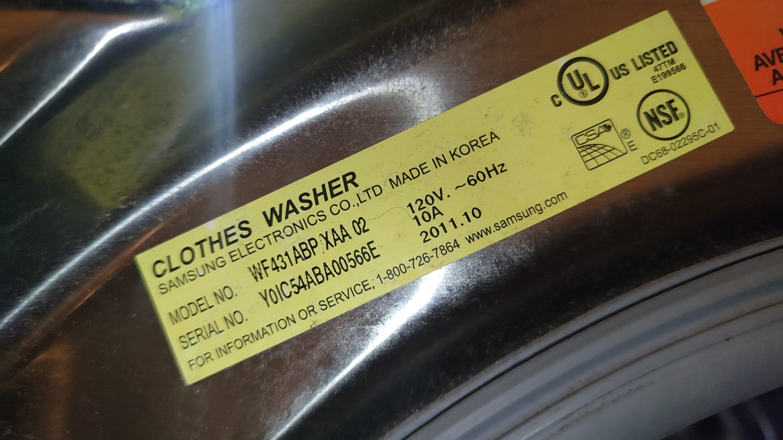 samsung-washer-model-label-wf431abp-xaa-ridgefield-wa