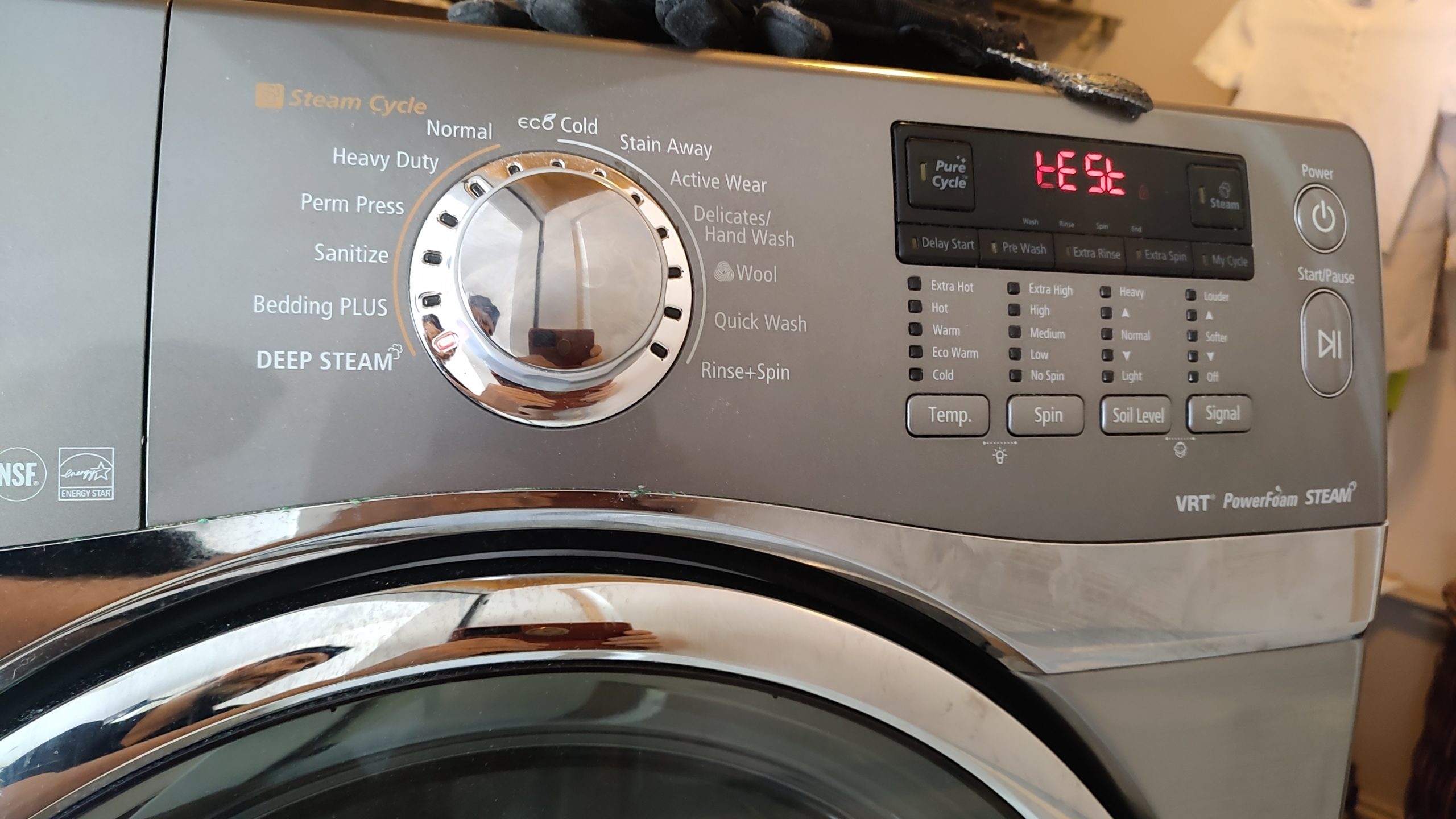 samsung-washer-new-motor-stator-installed-test-after-repair