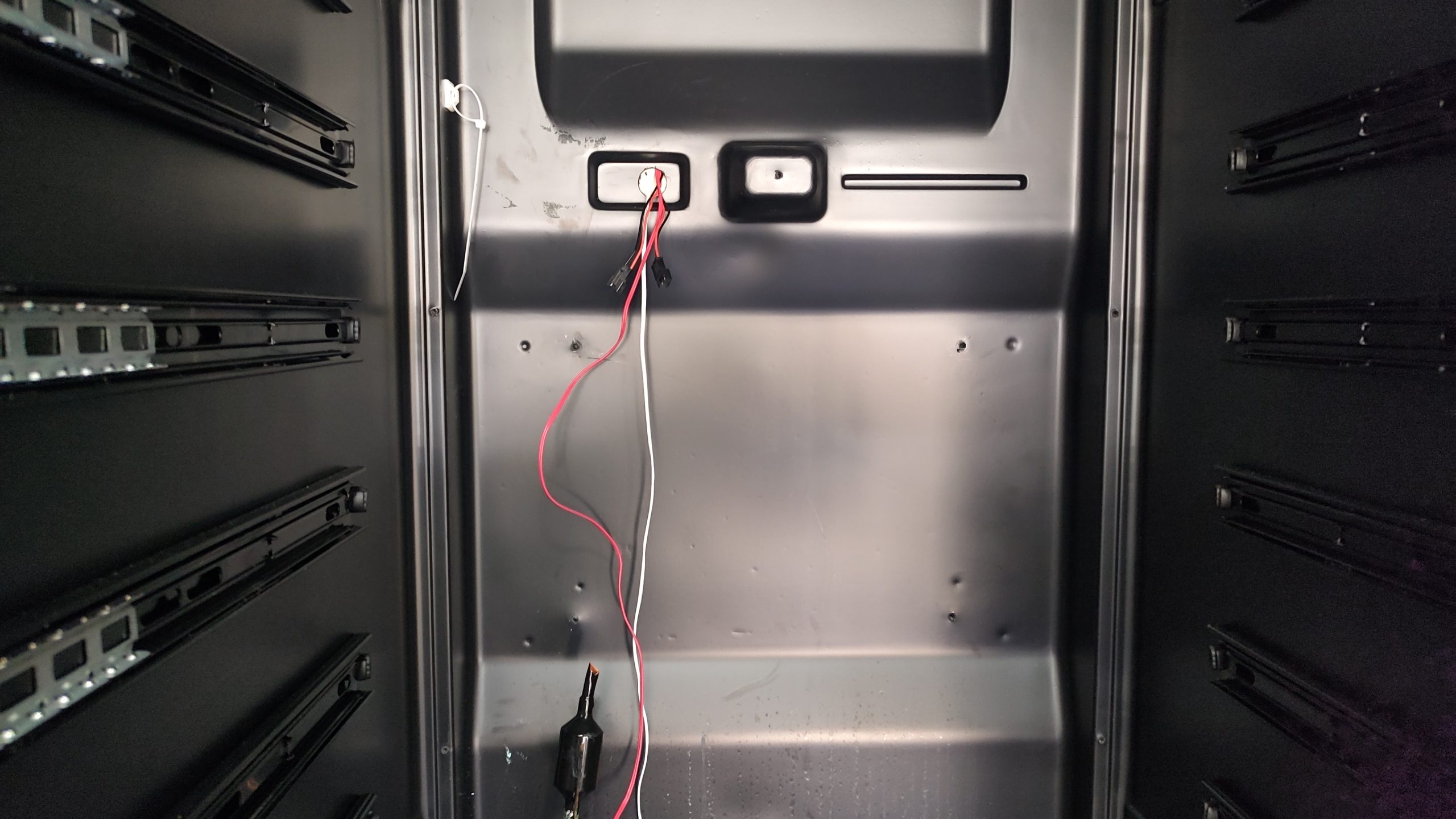 Allavino wine cooler evaporator removed during sealed system repair in La Center WA