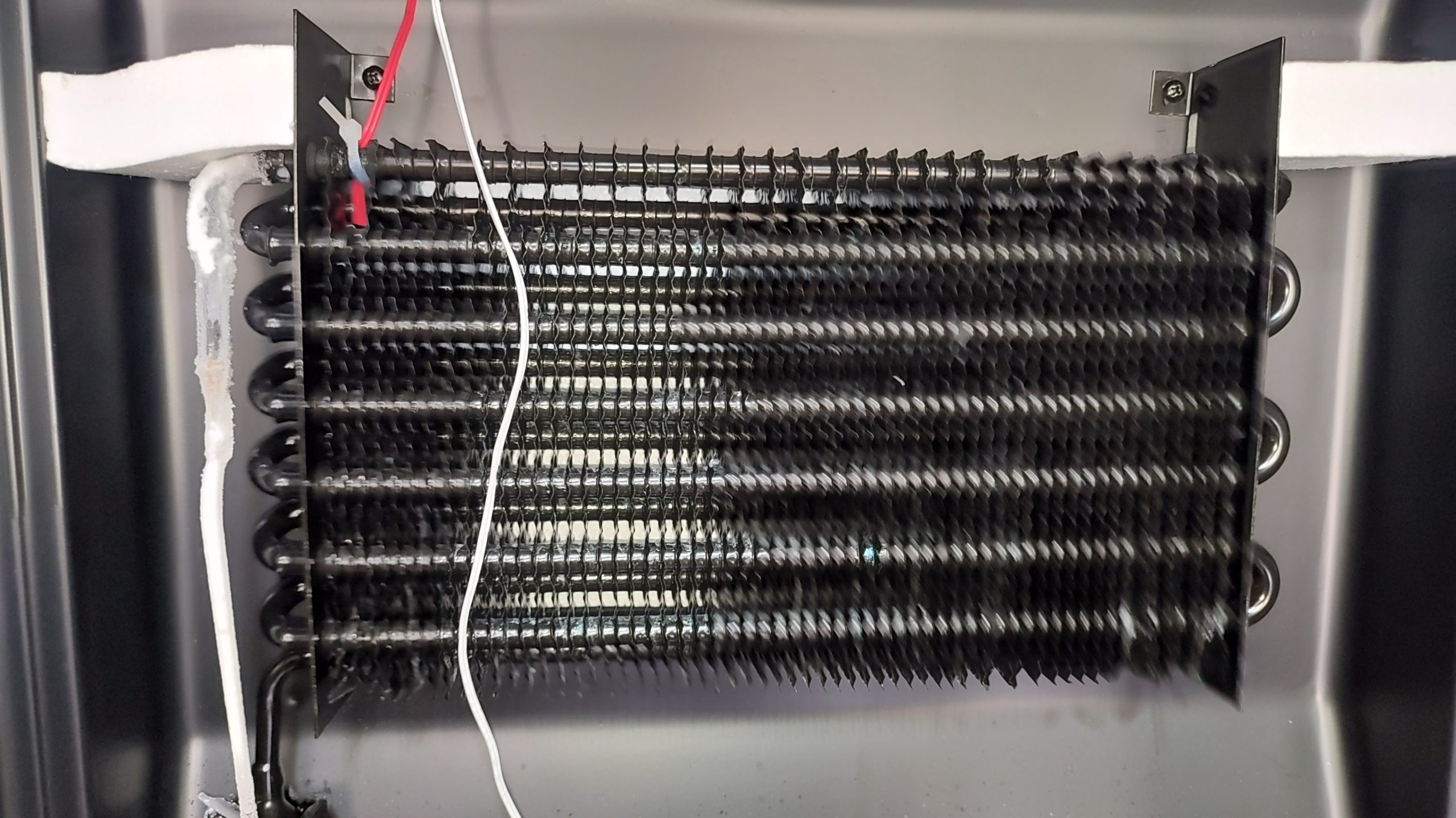 Allavino wine cooler low refrigerant frost pattern diagnosis in La Center WA
