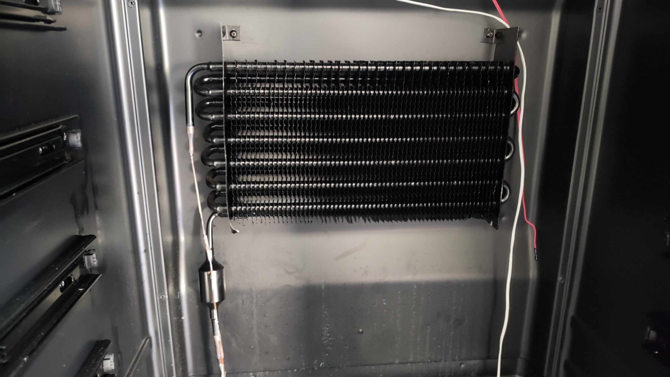 Allavino wine cooler new evaporator installed and brazed in La Center WA