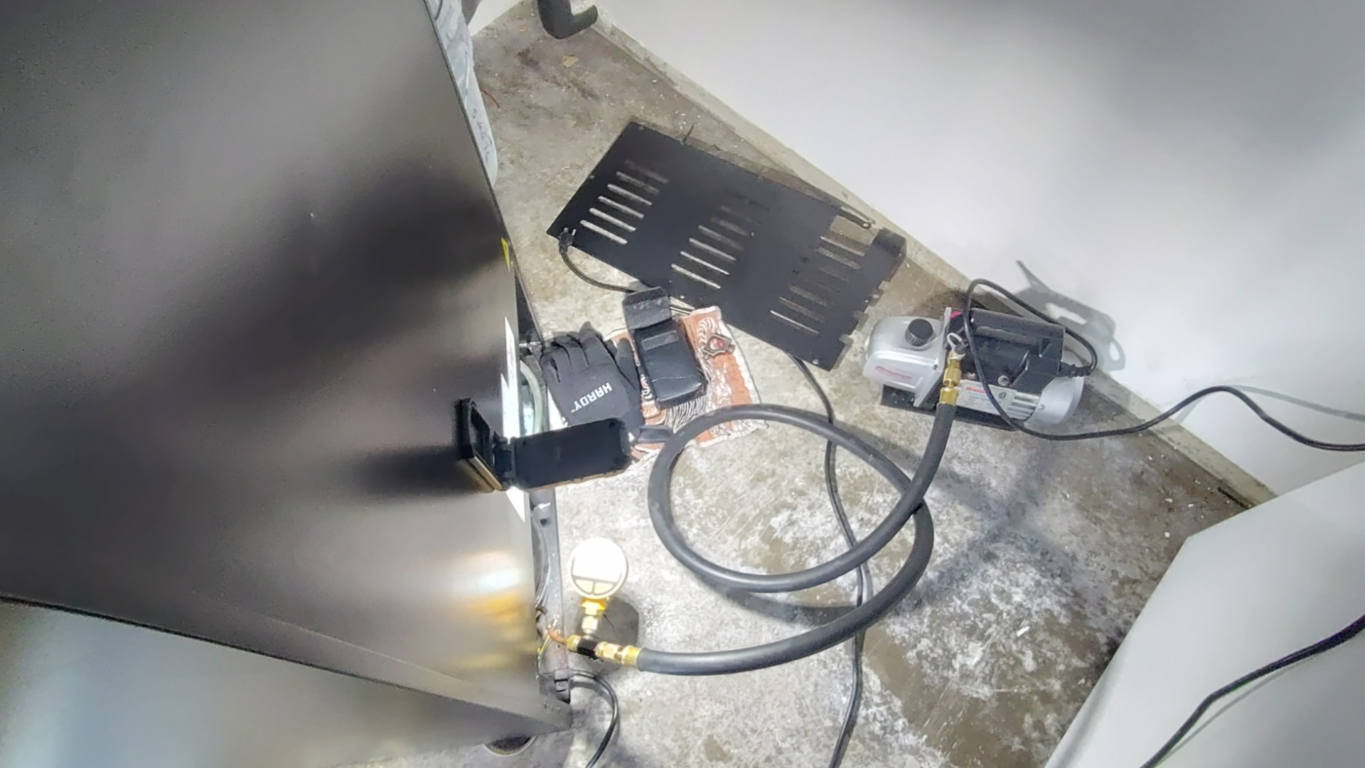 Allavino wine cooler vacuum pump sealed system service in La Center WA