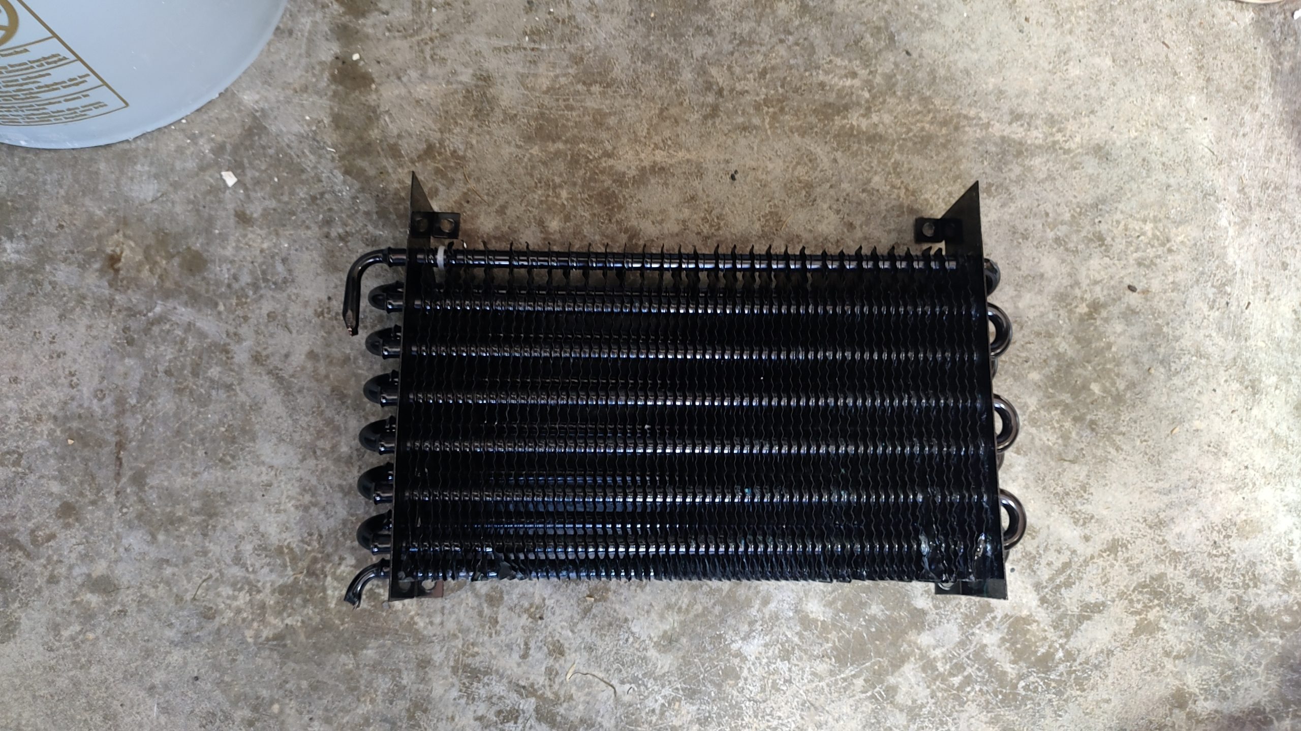 Old Allavino wine cooler evaporator removed during repair in La Center WA
