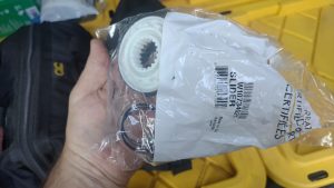 Whirlpool WTW6157PW0 F6E3 Error: Why This Washer Wouldn’t Fill 7 New OEM Whirlpool W10734521 slider in factory packaging for a Whirlpool top-load washer